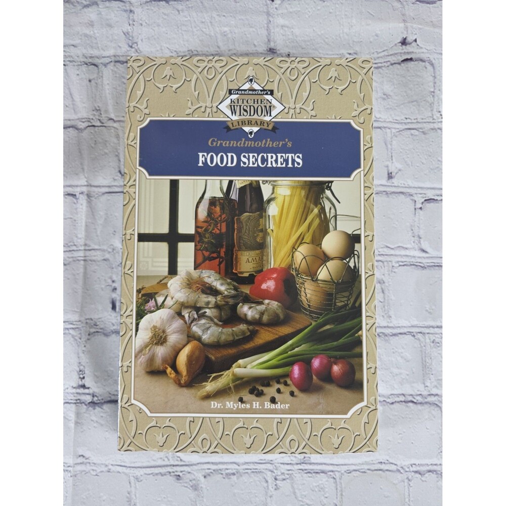 Grandmother's Kitchen Wisdom Library Myles Bader Set Of 4